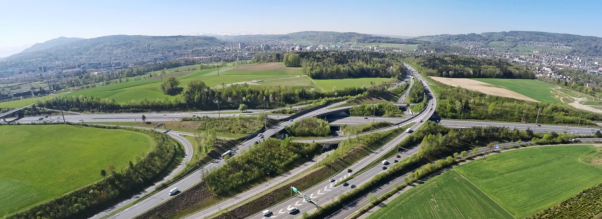 Autobahnkreuz Schweiz